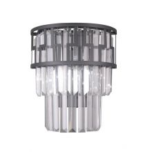 Filip kinkiet czarny matowy/transparentny 1x40W E14